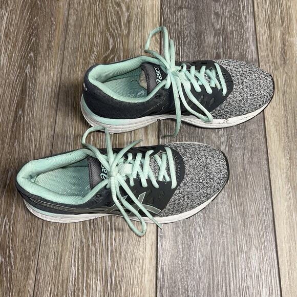 ASICS Gel Exalt 4 T7E5N Women's Size 6.5 Running Mid Gray Silver Glacier Shoes - Picture 2 of 14